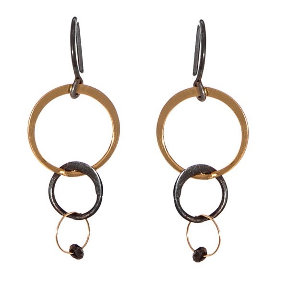 Mashka jewelry set. Gold and silver.